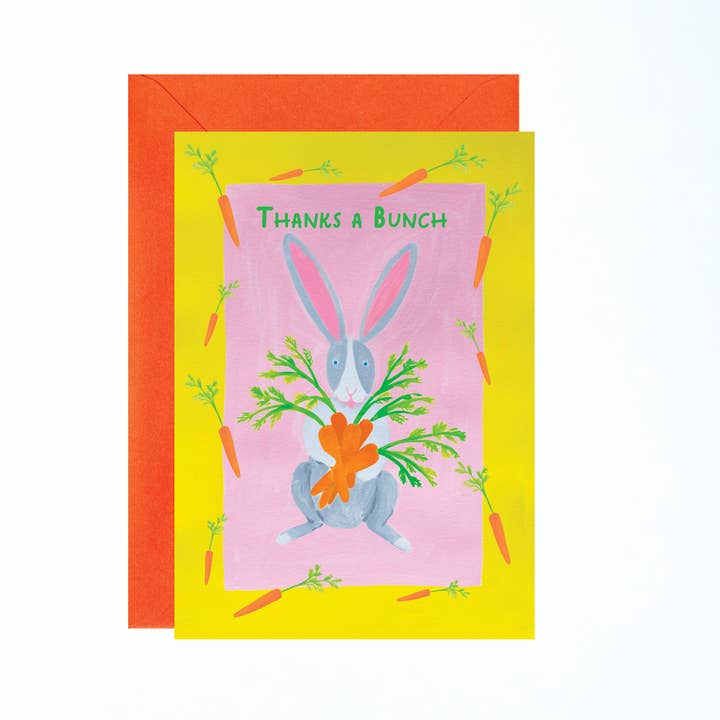 Bedankt A Bunch Card voor wholesale door Charlotte Farr Illustrations
