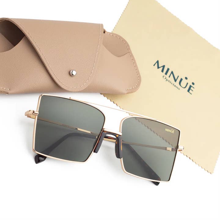 Minue Opticians - Wholesale Sunglasses - Women's - GUGU GOLD CAREY. Sunglasses3