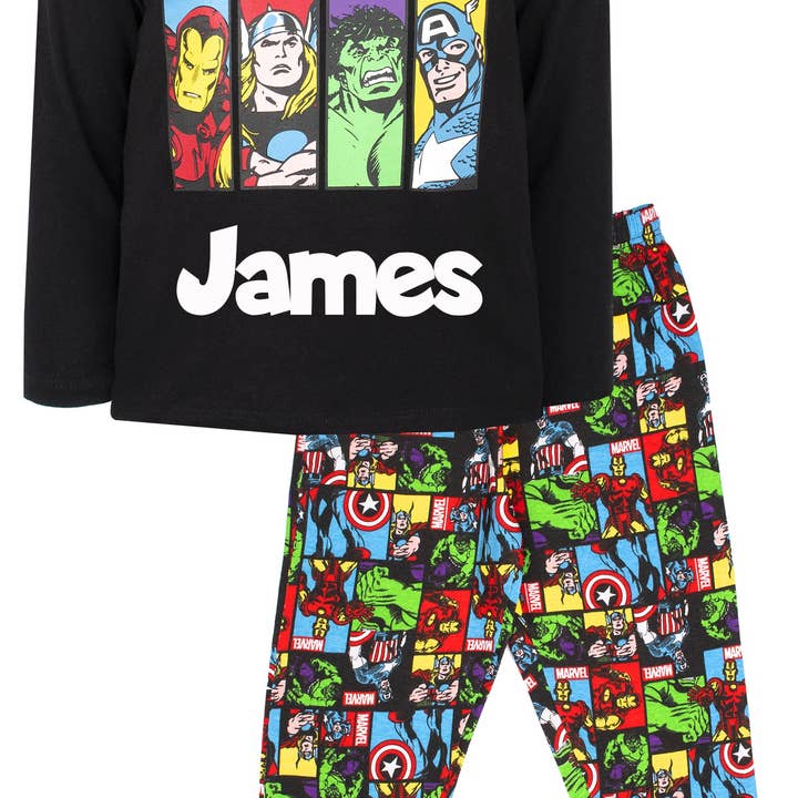 Personalised Pyjama - MARVEL for wholesale by Fringoo Group Ltd