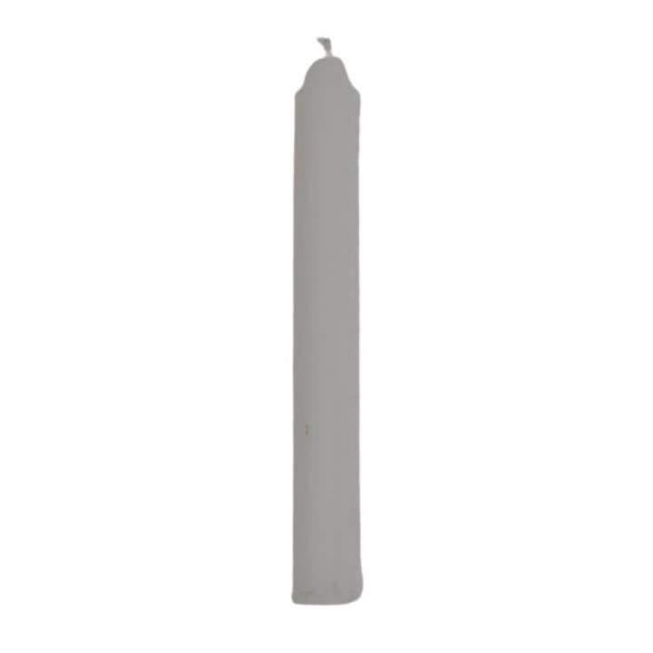 AUM Fragrances - Wholesale Tapered Candle/Candlestick - White Ritual Candle 20X2Cm