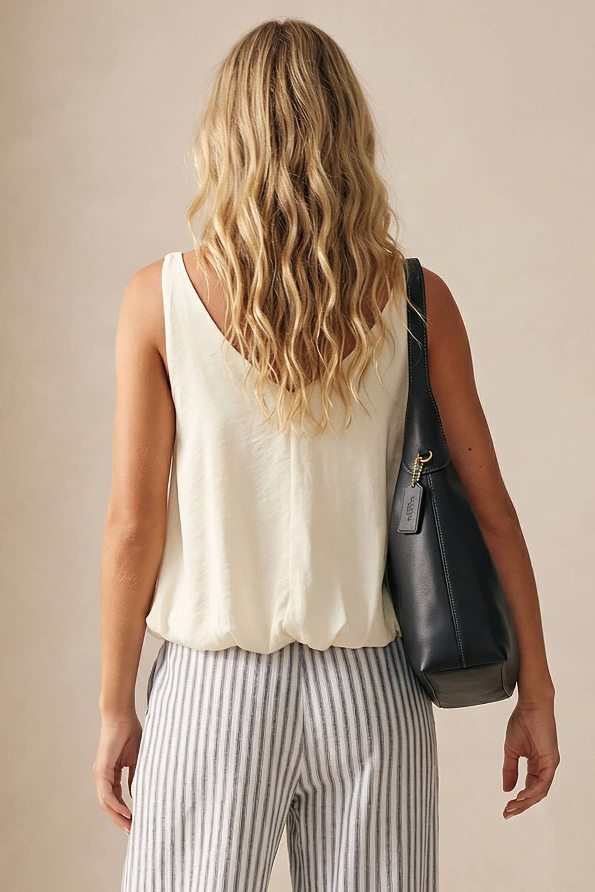 Naked Zebra - Wholesale Tank Top - Women's - Billowy Strap Accent Tank Top19