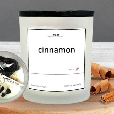 Candela profumata alla cannella per la vendita all'ingrosso da parte di Evaparoma