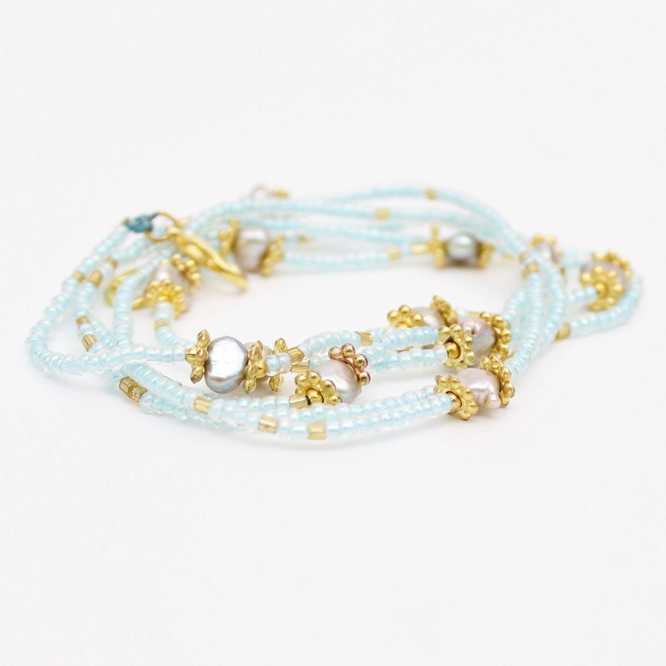 Bali Queen - Wholesale Sunglasses/Eyeglasses Strap - Women's - Freshwater Pearl and Crystal Eyeglass / Mask Chain4