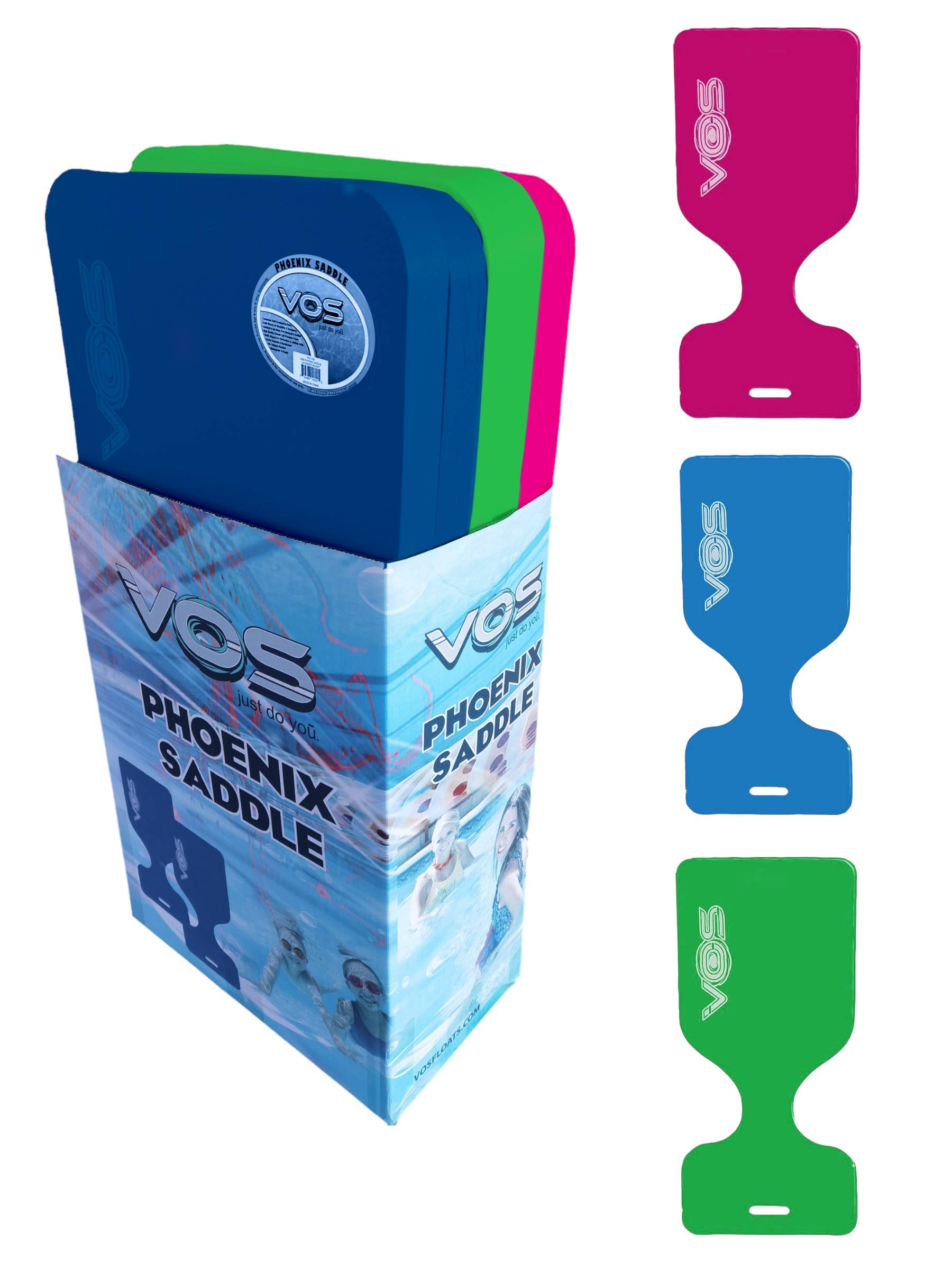 VOS - Wholesale Beach Accessories - Phoenix Saddle Floats - Display Set (6 pcs)0