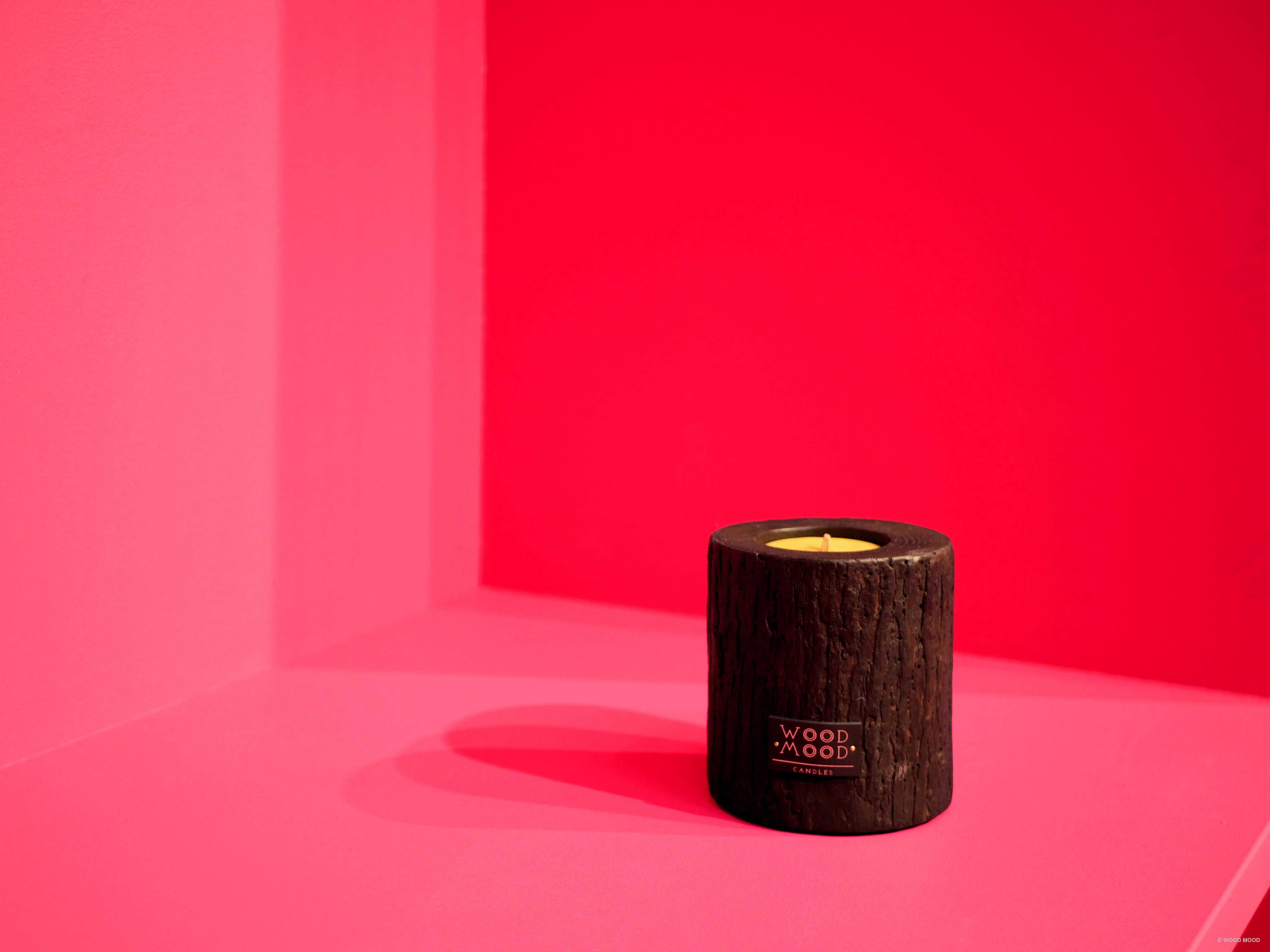 WOOD MOOD - Venta al por mayor Candelabros - Volcano Original | candelabro de madera carbonizada negro cargado25