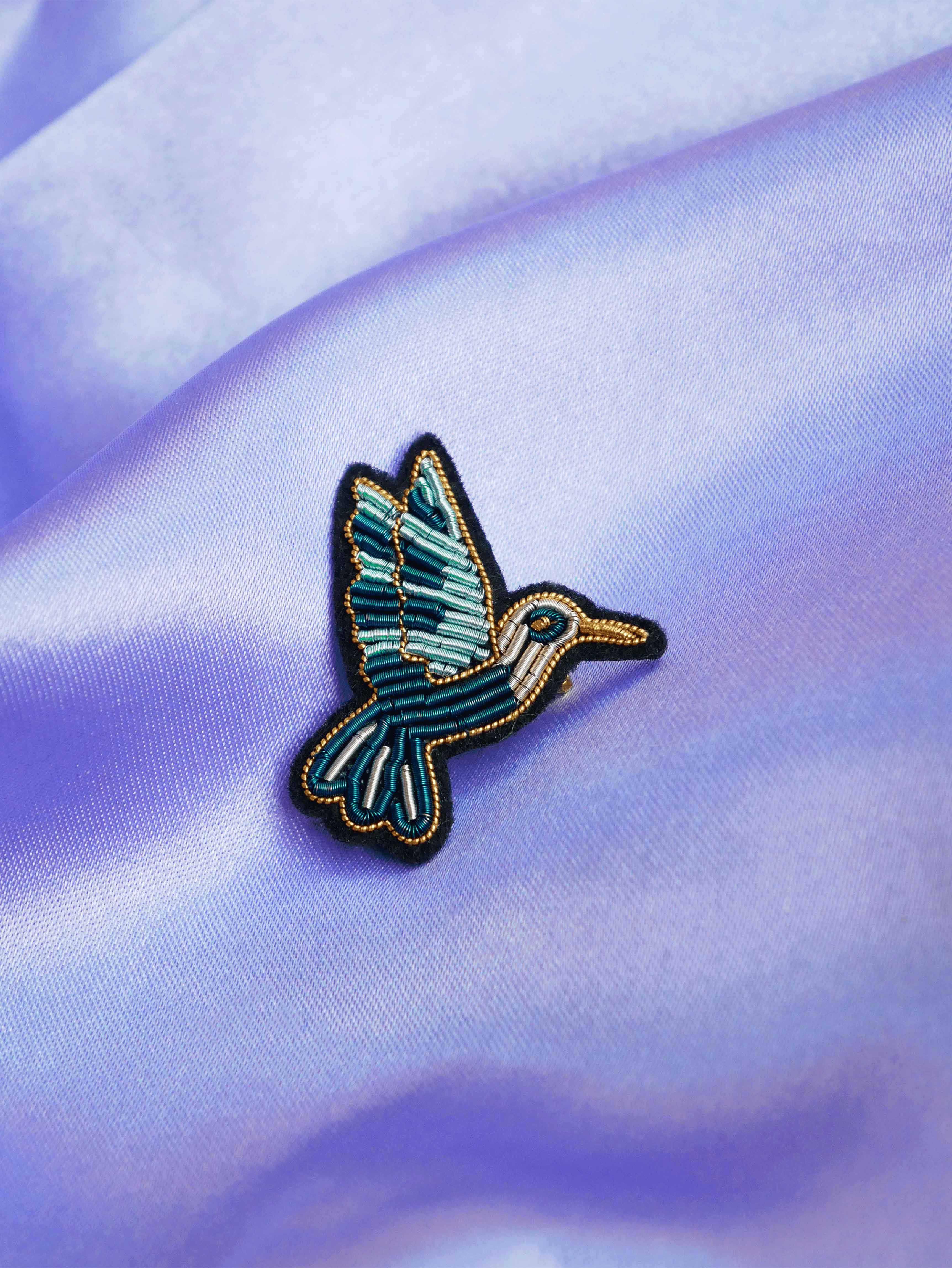 MALICIEUSE - Vente Broches - Broche Colibri mini oiseau