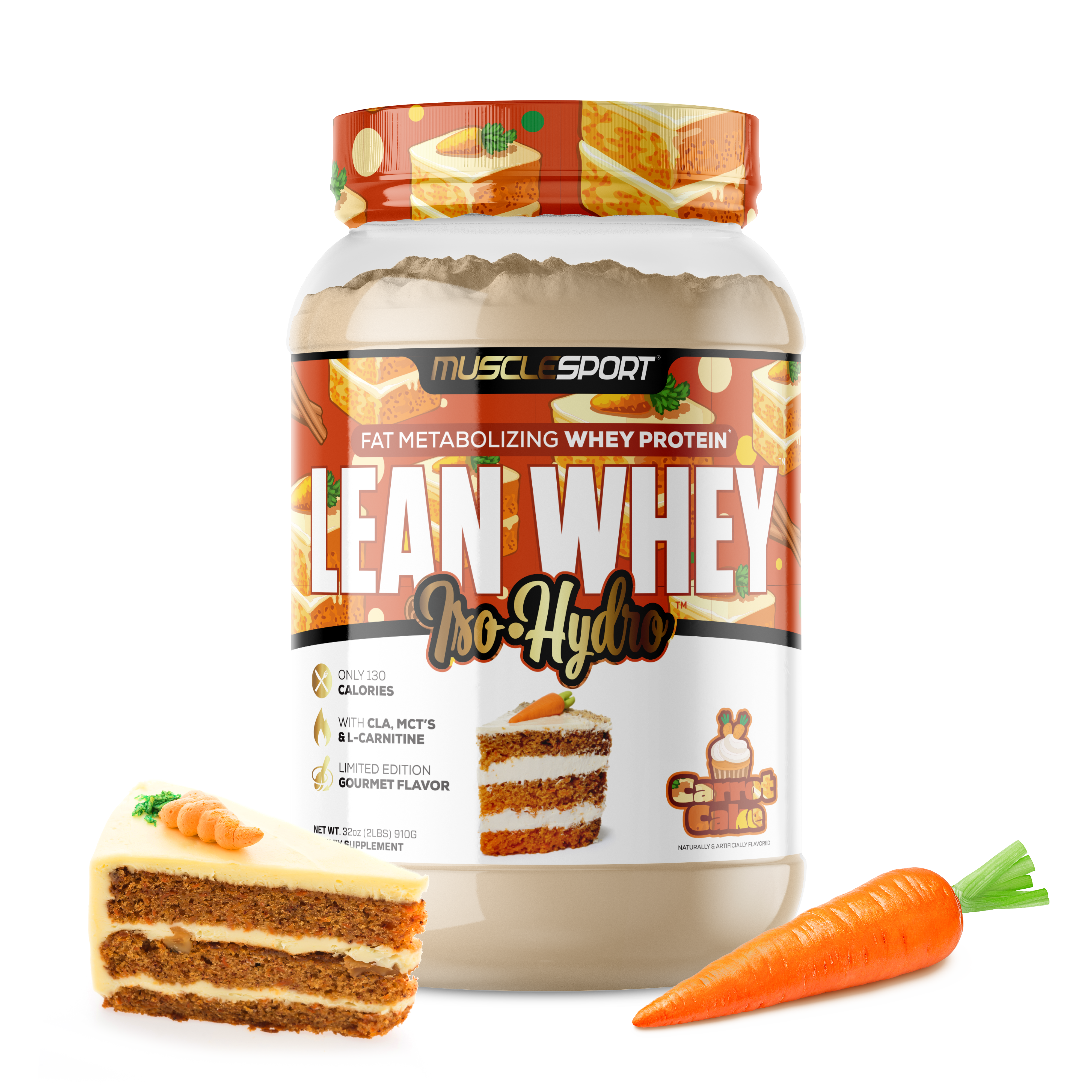 MuscleSport - Wholesale Protein/superfood powder - Lean Whey® Iso Hydro Gourmet Protein 2lb - Limited Edition91