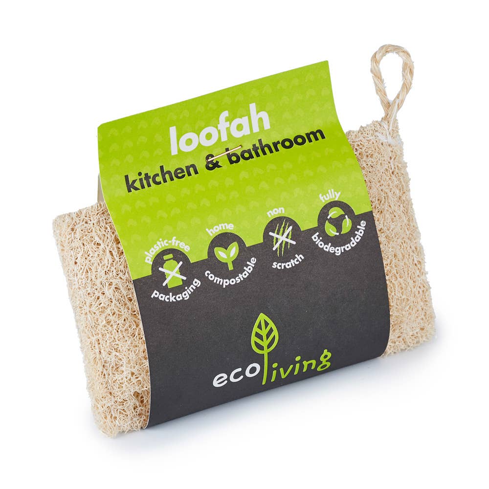 ecoLiving – Esponja por atacado – Esponja de Luffa para Cozinha e Banheiro2