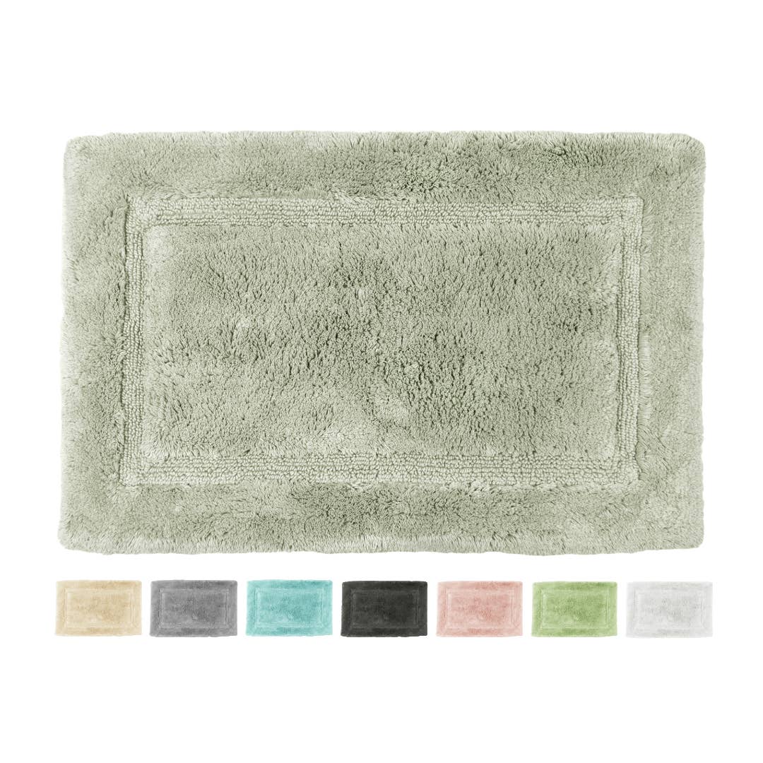 Allure Bath Fashions - Wholesale Bath Mat - Luxury Bamboo Cotton Bath Mat Non-Slip - Ultra Soft & Thick1
