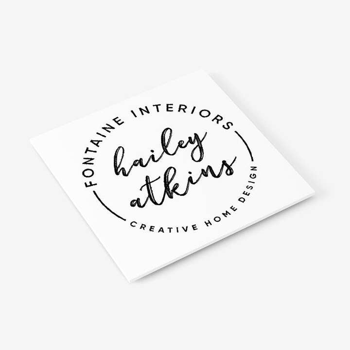 The Design Craft - Wholesale Rubber/Decorative Stamp - Circular Stamp No. 8, Personalized0