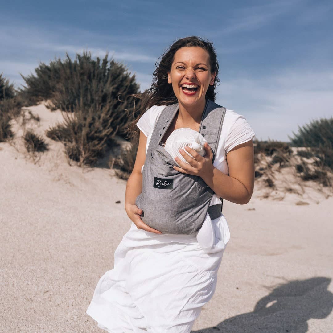 ROOKIE - Wholesale Draagzak - ROOKIE Premium Babytrage - Donkergrijs7