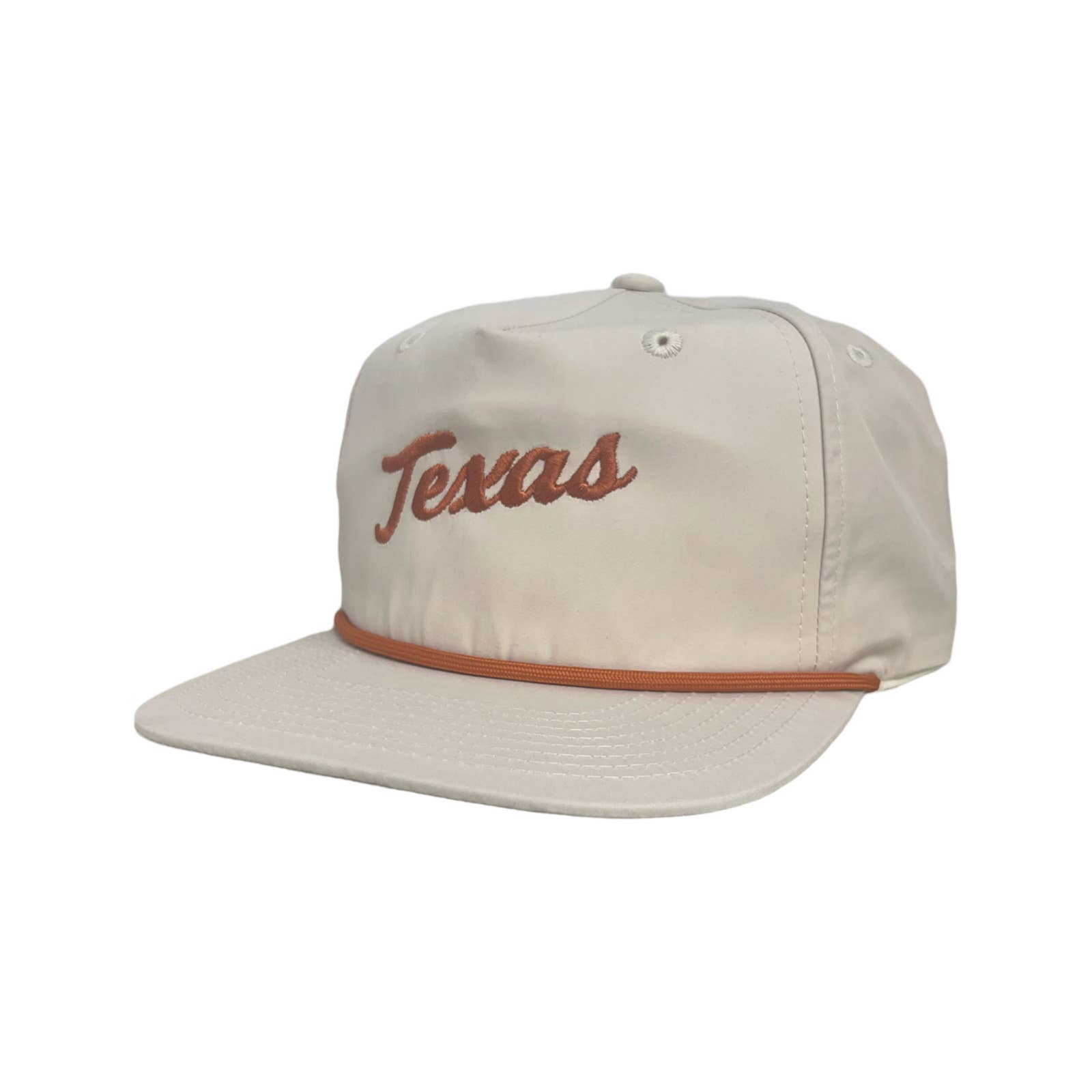 Last Stand Hats, LLC - Wholesale Baseball Cap - Unisex - Texas Longhorns - The Cream Rope Hat