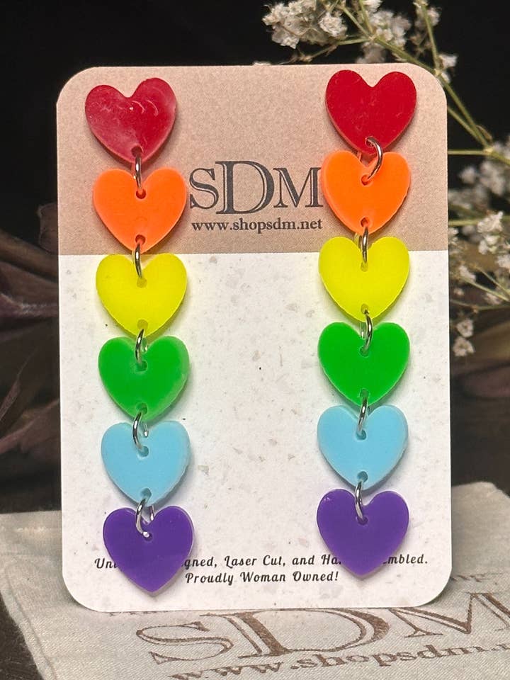 Pride Hearts for wholesale by SDM