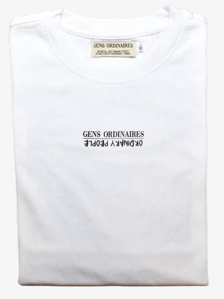 ”Mänsklighet” Premium S/S Graphic Tee för wholesale av Gens Ordinaires