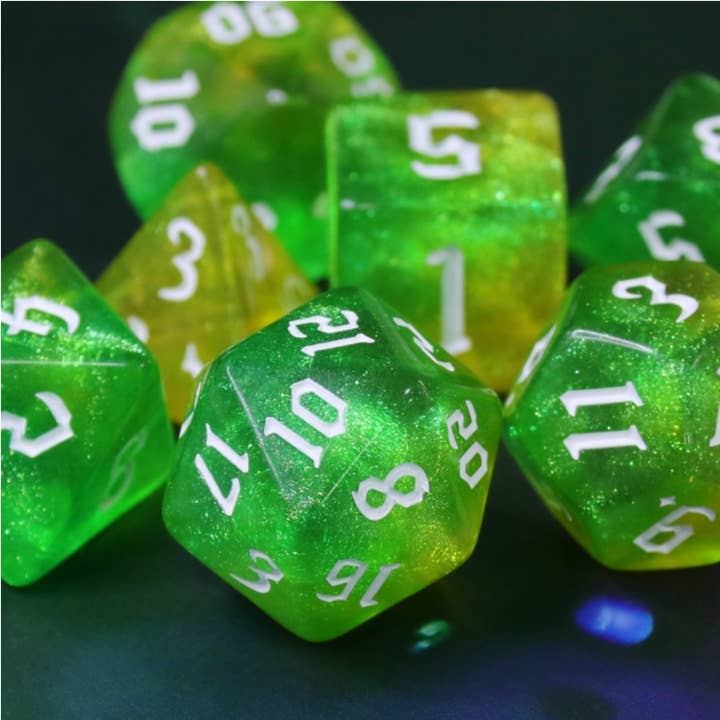 Foam Brain Games - Wholesale Dice - Fairy Tinker RPG Dice Set