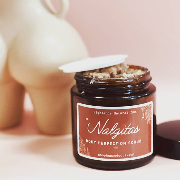 "Nalgitas" body perfection scrub for wholesale by Highlands Natural
