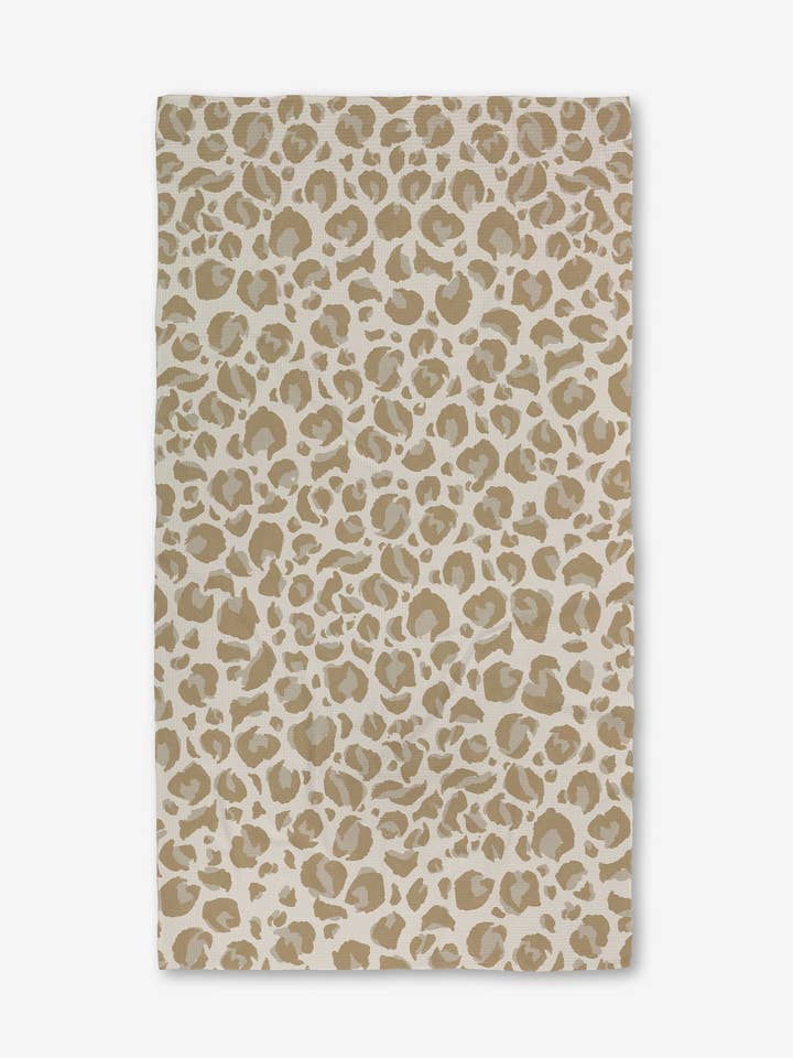 Light Leopard Luxe Bath Towel for wholesale by Geometry