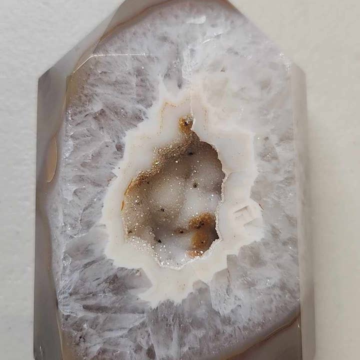 Midnight,Moonlight & Magick - Vente Pierre et cristal de spiritualité - Pointe d'Agate Druzy