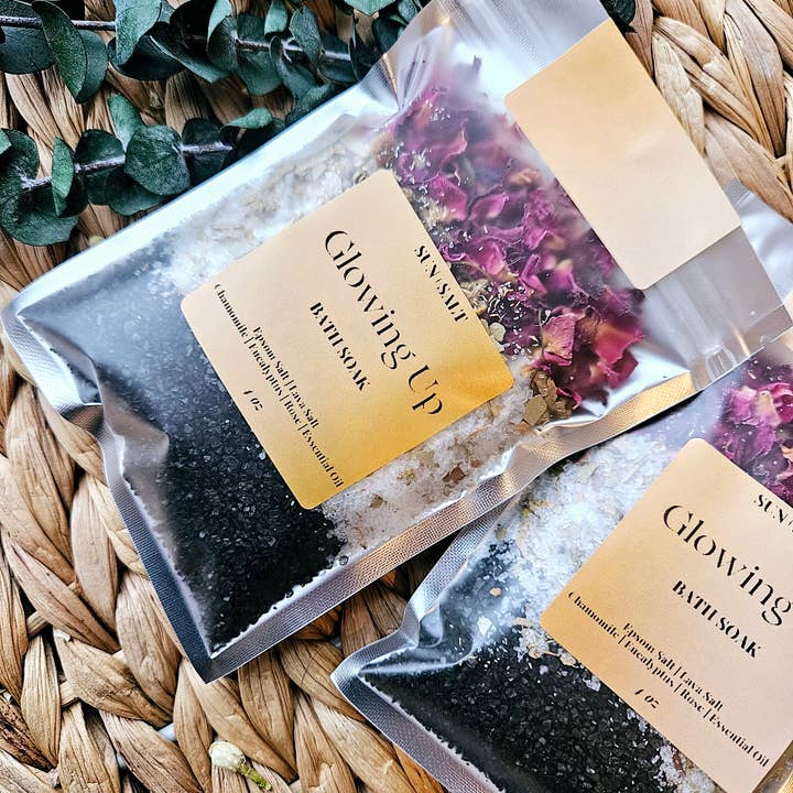 Lux&Lou - Wholesale Bath Salts - Assorted Bath Salts - Bath Soak - Single Use Bundle