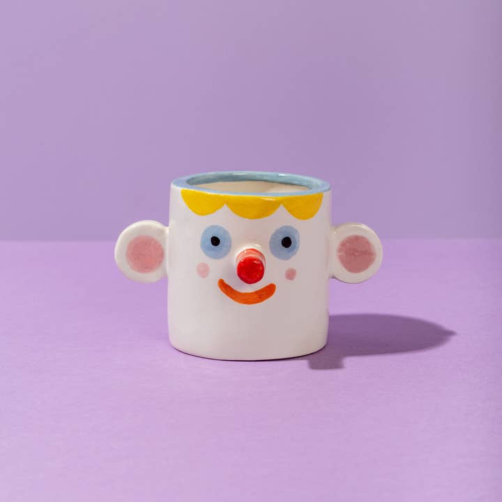 Ana Seixas - Wholesale Vase - Happy Face / Ceramic Little Pot