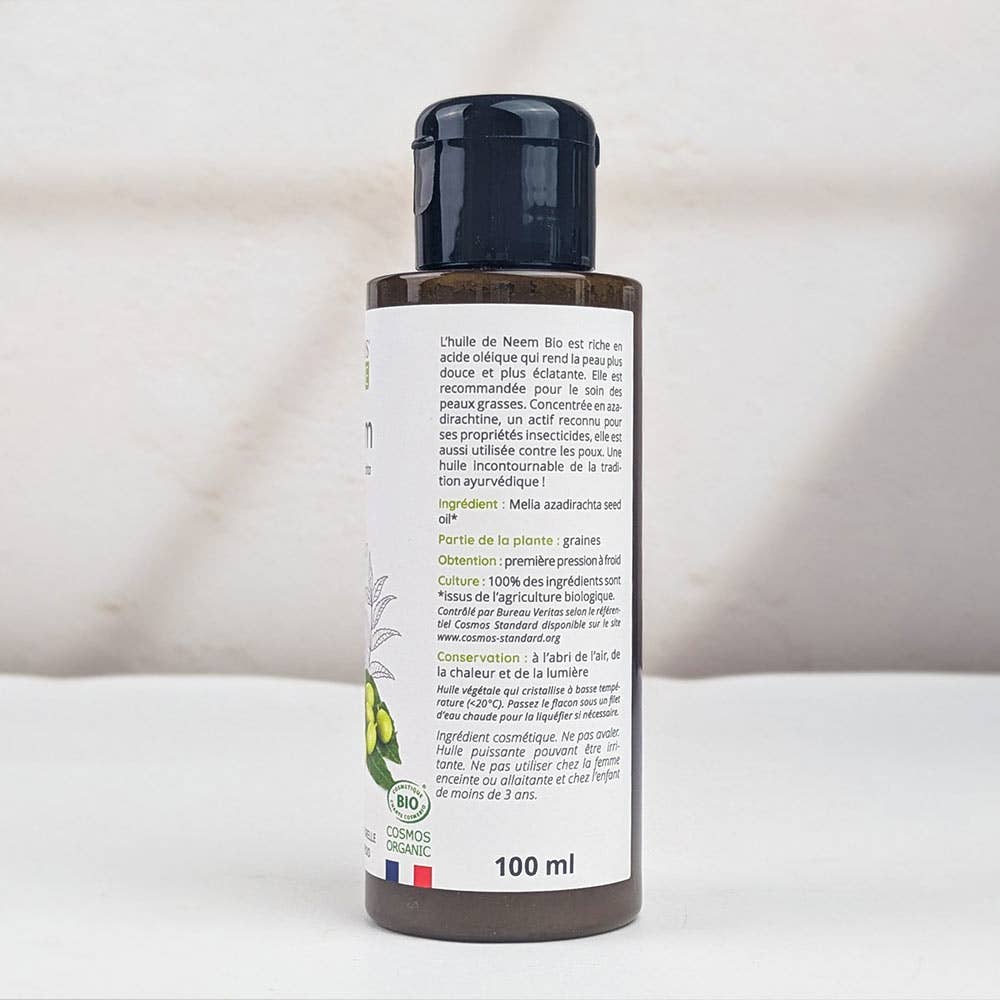 Propos'Nature - Vente Huile essentielle - Huile de Neem Bio 50ml, 100ml, 500ml2