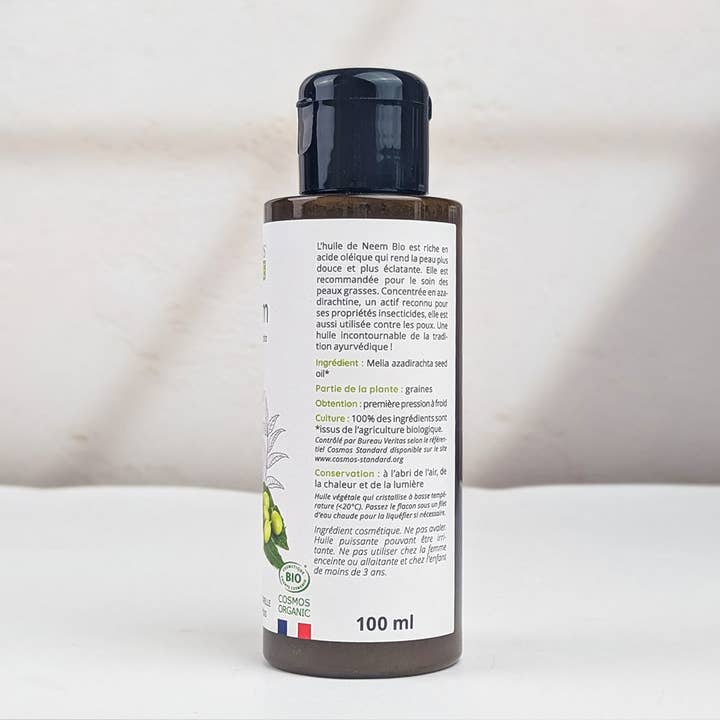 Propos'Nature - Vente Huile essentielle - Huile de Neem Bio 50ml, 100ml, 500ml2