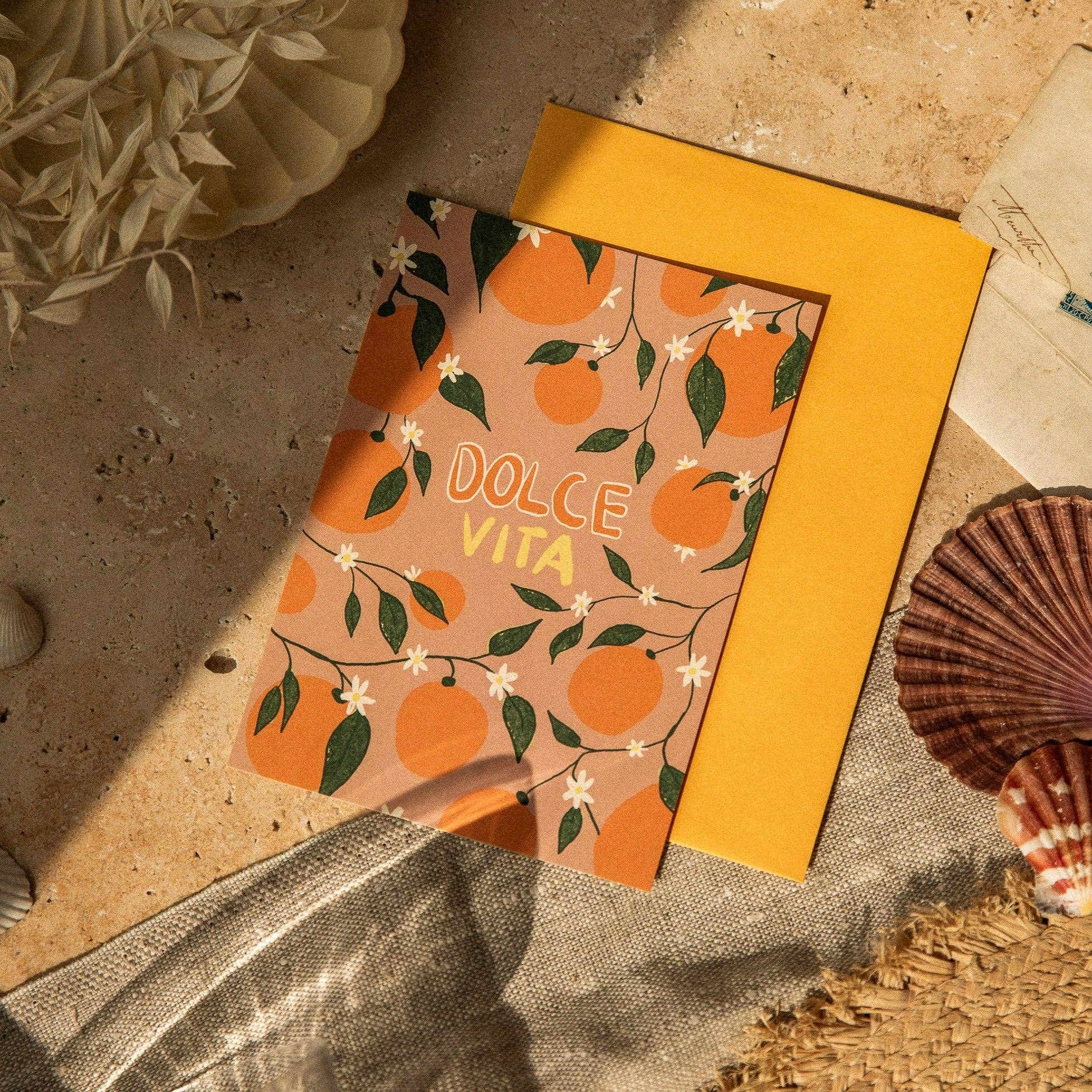Studio Dolci - Wholesale Postcard - POSTCARD LA DOLCE VITA ORANGES6