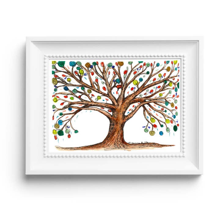 Arbre coloré pour la vente par Owen & Mae