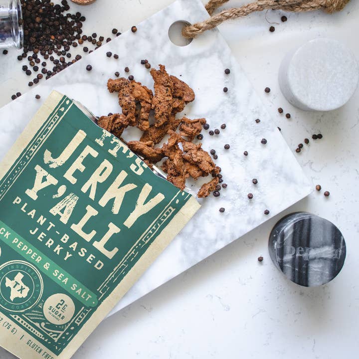 All Y’alls Foods - Wholesale Jerky - Black Pepper & Sea Salt (Retail 6-Pack)2