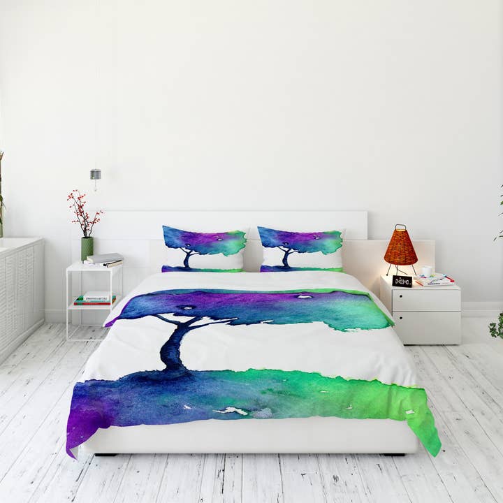 Capa de Edredão ou Edredão Hue Tree II por atacado de Brazen Design Studio