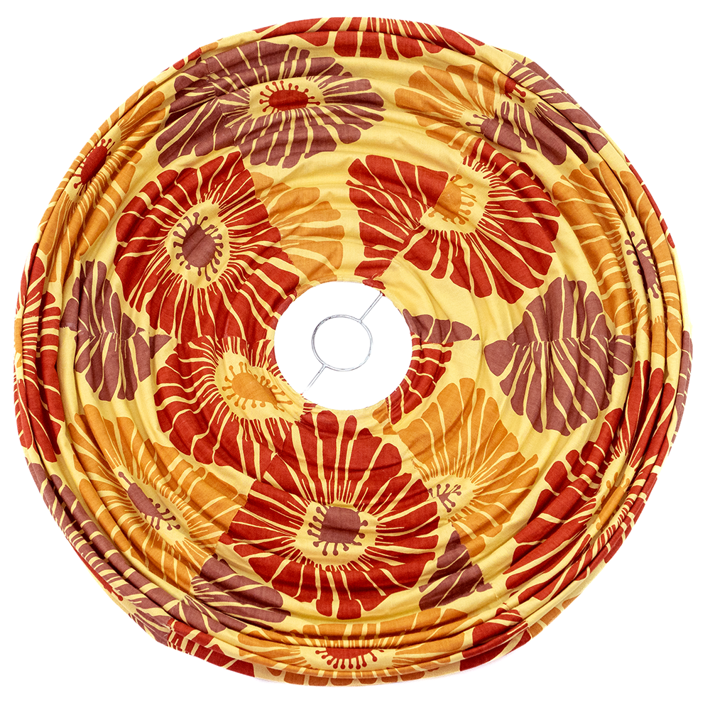 Balizen Direct from Bali - Wholesale Lamp Shade - SALE | Bulb Pendant Lampshade | Retro Flowers Maple1