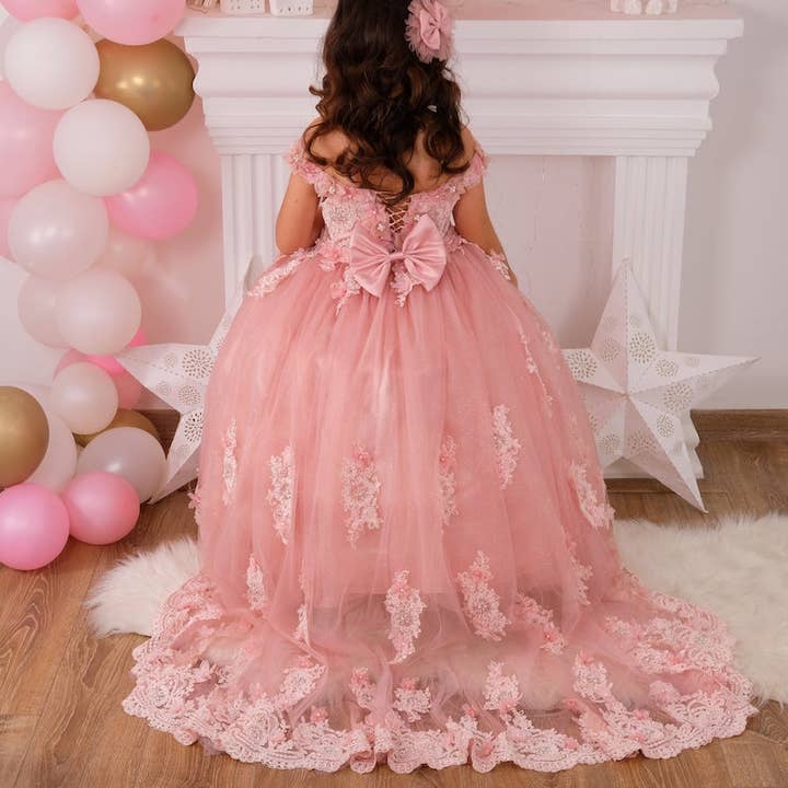 My Baby By Merry – wholesale Dress – Kids – Quinceanera Dress Blush