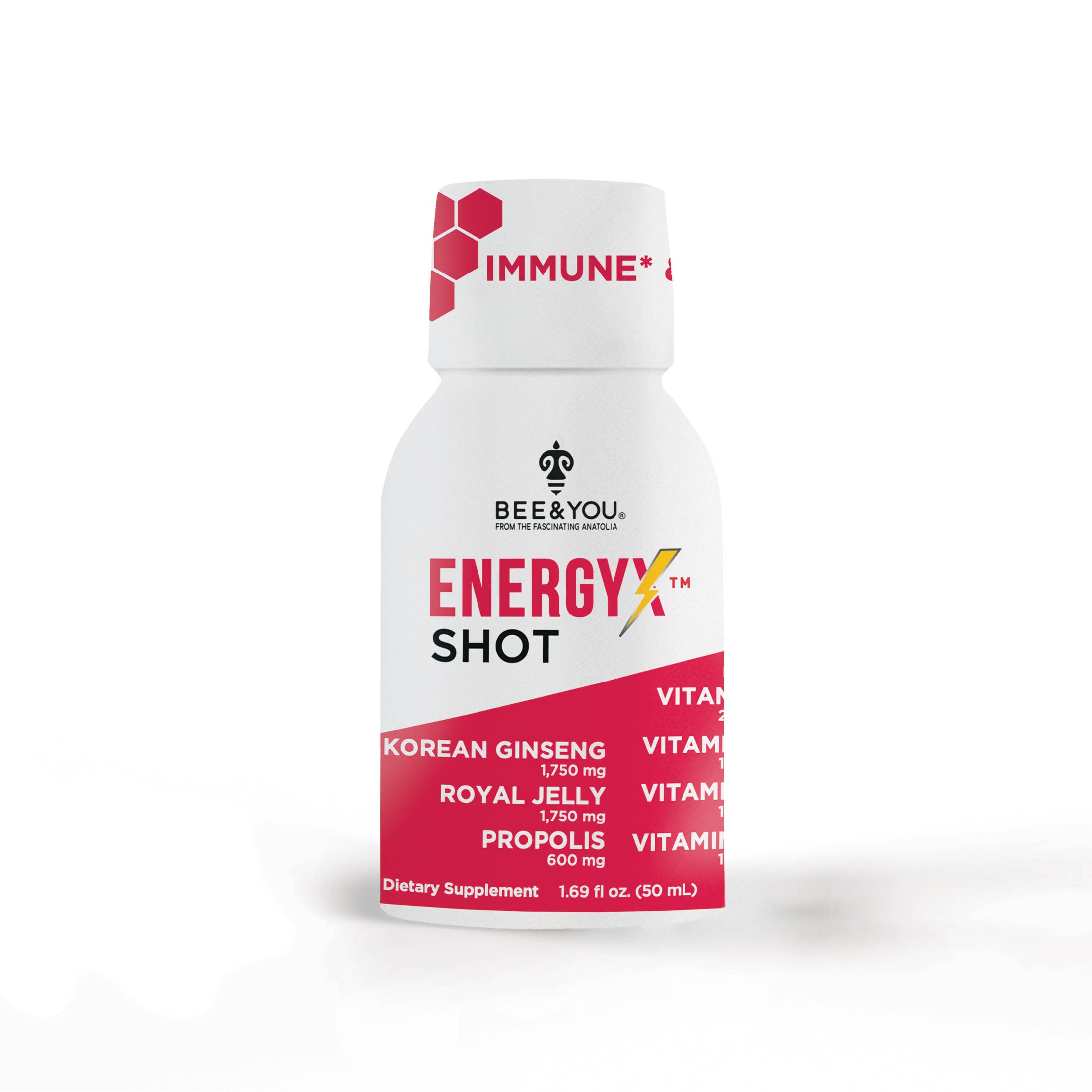 BEE&YOU - Wholesale Oral Supplement/Vitamin - BEE and You Energy X Shot ( Caffeine-Free)7
