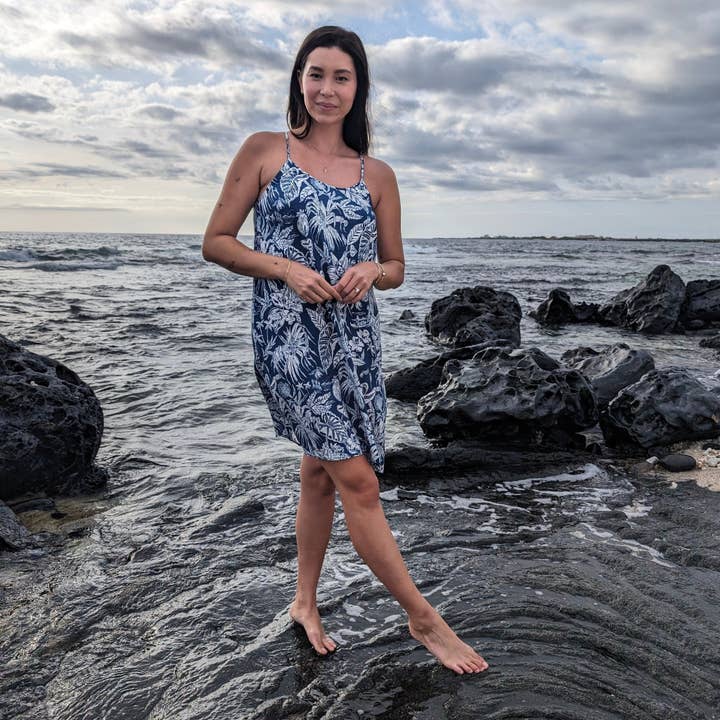 Ghost Floral Aloha Dress for wholesale by Western Aloha