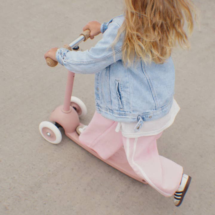 Banwood SL Europe - Wholesale Bike/Scooter - Kids - BANWOOD ECO SCOOTER - DUSTY ROSE1