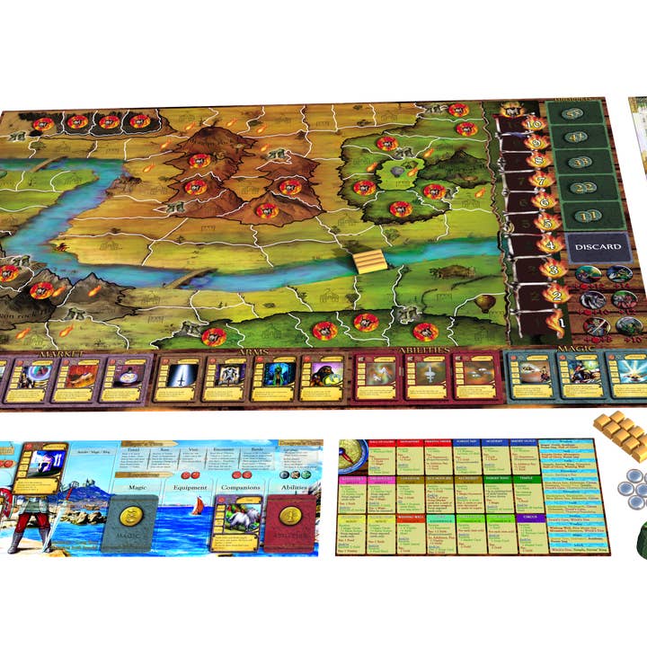 QMDirect - Wholesale Board Game - Heropath: Dragon Roar - Revised Edition2