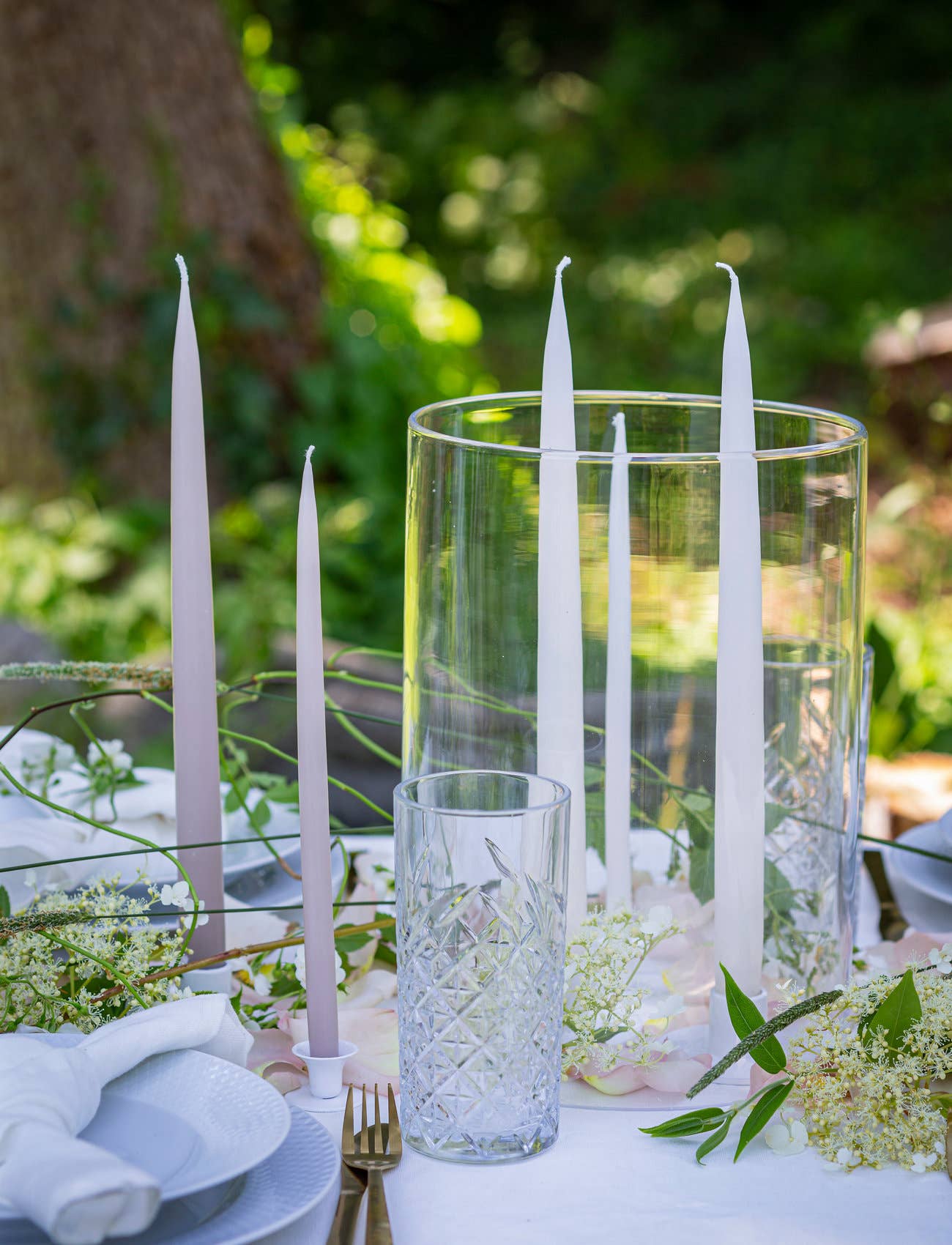 Twilight Collection – wholesale Tapered candle/candlestick – Off White Danish Taper Candle | 12 Pack2