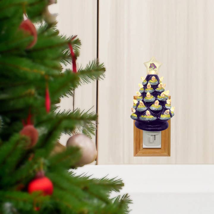 Santa’s Workshop Inc. - Wholesale Christmas Decoration - 6.5" ECU Xmas Tree Nite Lite