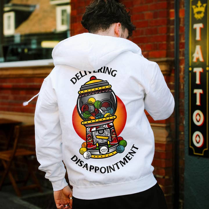 Delivering Disappointment Hoodie (Unisex) for wholesale by Broken Society