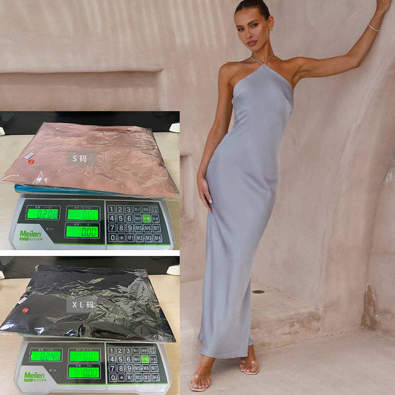 world apparel - Wholesale Dress - Women's - 2025 NEW Sexy SpringSummer Sleeveless Backless Dress8