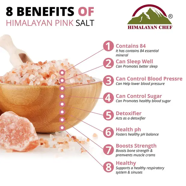 WBM LLC – Sal por atacado – Sal Rosa do Himalaia Chef - Saco de Sal Re-selável | 0,5 lb7