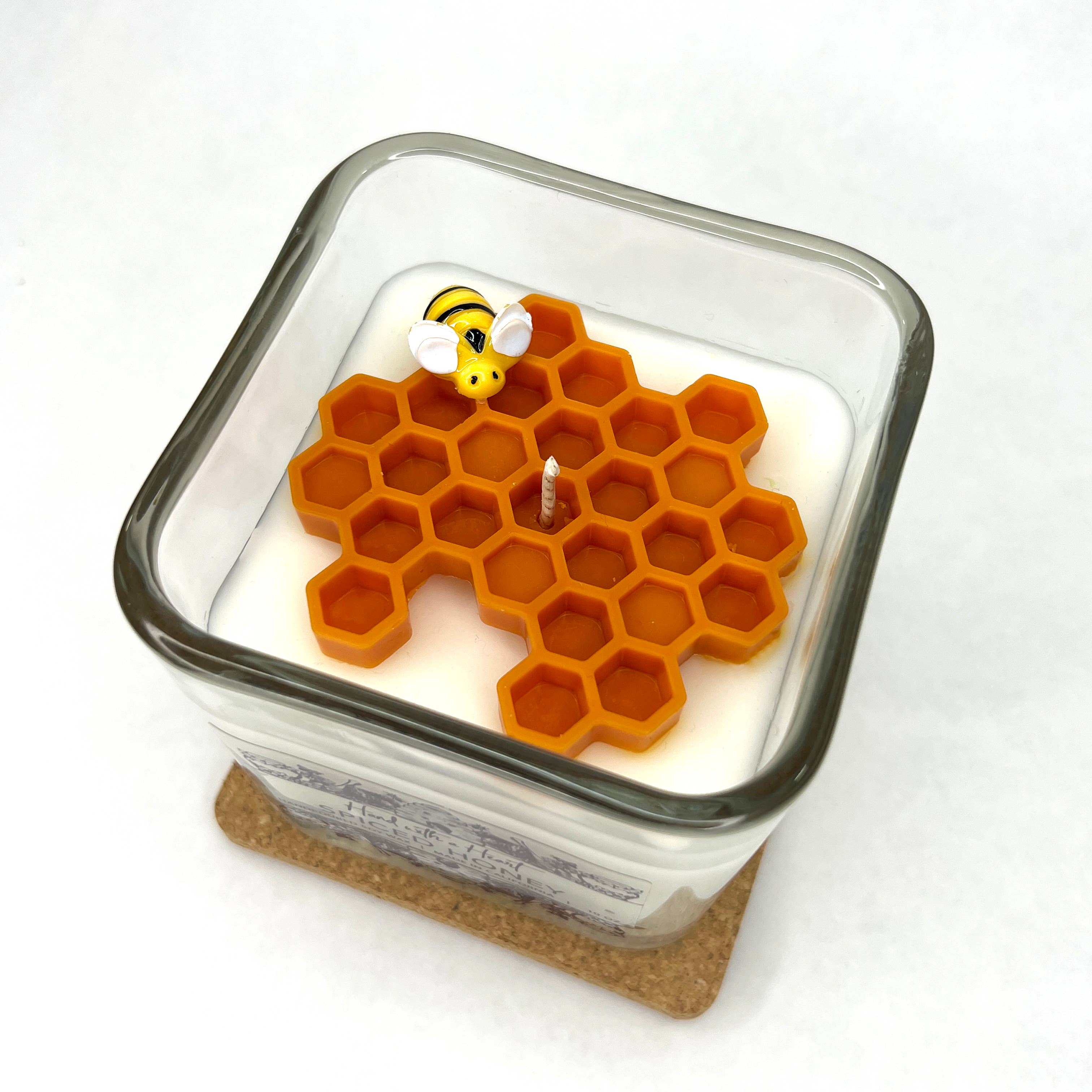 Hand with a Heart - Wholesale Jar/Filled Candle - Spiced Honey Soy Wax Candle2