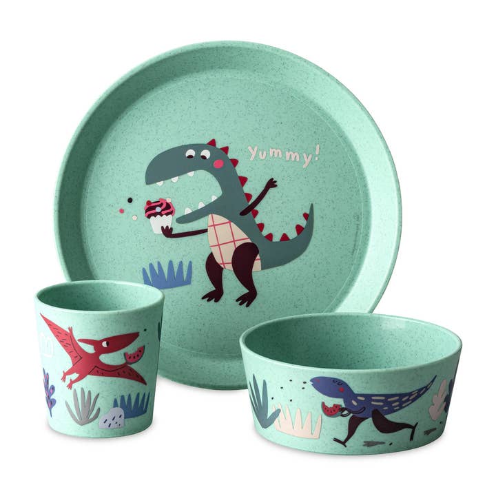 Juego de vajilla infantil CONNECT REX para venta al por mayor de Koziol ideas for friends GmbH