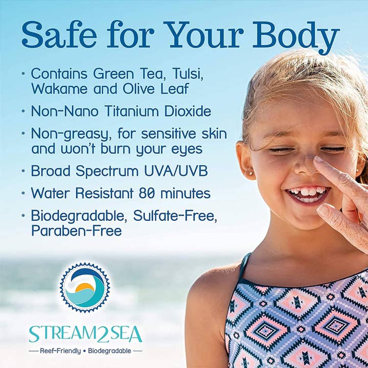 Stream2Sea - Wholesale Sunscreen - Tinted Mineral Sunscreen SPF 30 | Travel Size 1oz