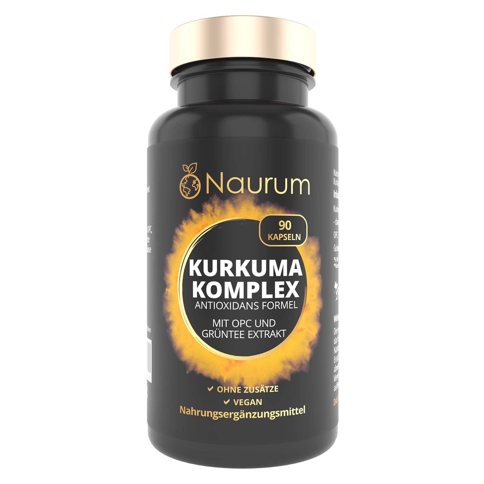 Naurum - Wholesale Oral supplement/vitamin - TURMERIC COMPLEX - antioxidant formula4