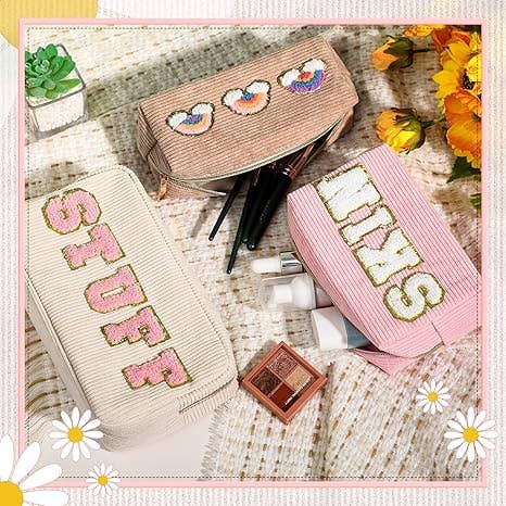 Crover - Wholesale Makeup/Cosmetic Bag - Corduroy Makeup Bag 1