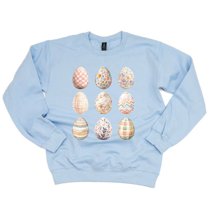 Ovos Pintados 3x3 - Fleece BÁSICO por atacado de Little Mama Shirt Shop