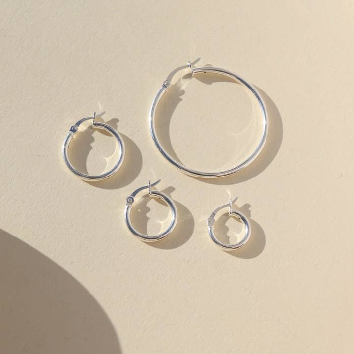 Token Jewelry - Wholesale Hoop Earrings - Classic Hoops5