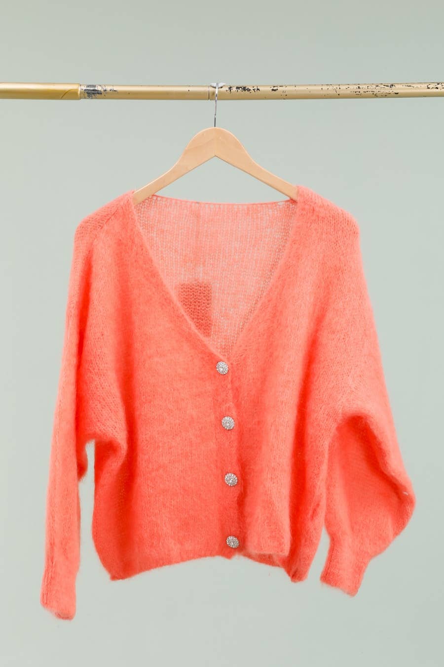 LÉA & LUC - Wholesale Cardigan - Women's - Mohair cardigan REF. 2806521