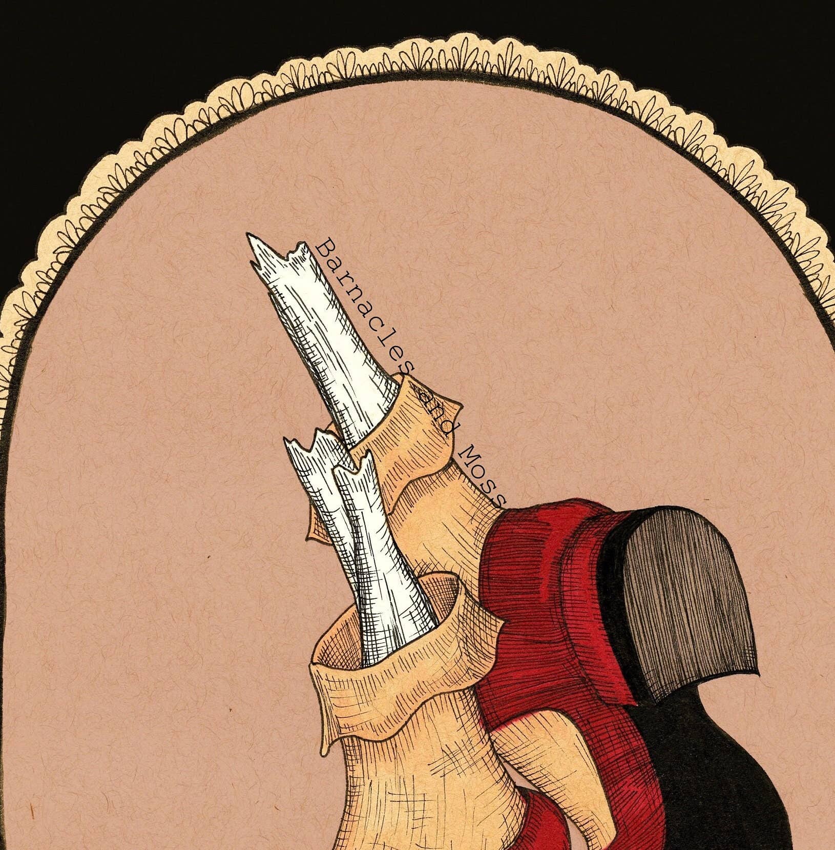 Barnacles and Moss - Wholesale Art Print - The Red Shoes Fine Art Print2